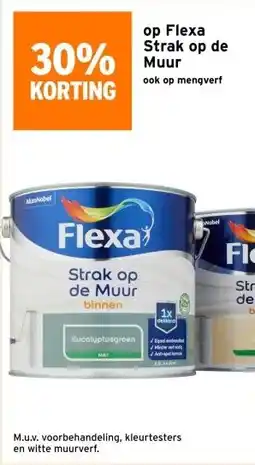 GAMMA op Flexa Strak op de Muur aanbieding