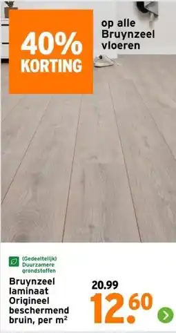 GAMMA Bruynzeel laminaat Origineel beschermend bruin, aanbieding