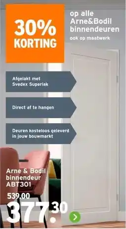 GAMMA Arne & Bodil binnendeur ABT301 aanbieding
