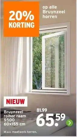 GAMMA Bruynzeel rolhor raam S500 aanbieding