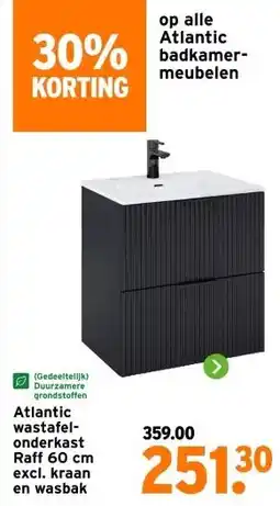 GAMMA Atlantic wastafel- onderkast aanbieding