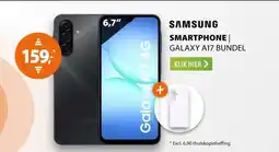 Expert Samsung Galaxy A17 128GB 4G + Clear Case aanbieding