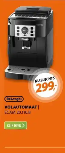 Expert DeLonghi ECAM20.110.B Zwart aanbieding