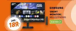 Expert Samsung Smart Monitor M5 M50D FHD LS27FM500EUXEN aanbieding