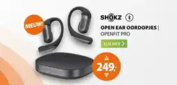 Expert Shokz OpenFit Pro Zwart aanbieding