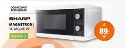 Expert Sharp YC-MG01E-W Wit aanbieding