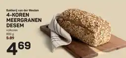 Ekoplaza Bakkerij van der Westen 4-KOREN MEERGRANEN DESEM aanbieding