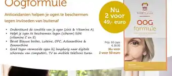 De Rode Pilaren Oogformule aanbieding