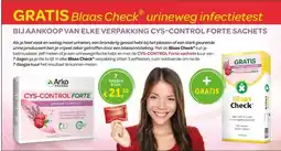 De Rode Pilaren BIJ AANKOOP VAN ELKE VERPAKKING CYS-CONTROL FORTE SACHETS aanbieding