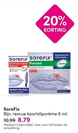 DA SoreFix aanbieding