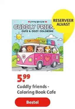 Bruna Cuddly friends - Coloring Book Cafe aanbieding