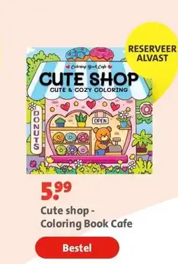 Bruna Cute shop - Coloring Book Cafe aanbieding