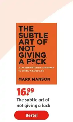 Bruna The subtle art of not giving a fuck aanbieding