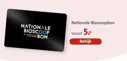 Bruna Nationale Bioscoopbon aanbieding