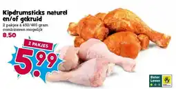Boon`s Markt Kipdrumsticks naturel en/of gekruid aanbieding