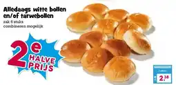 Boon`s Markt Alledaags witte bollen en/of tarwebollen aanbieding