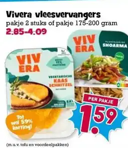 Boon`s Markt Vivera vleesvervangers aanbieding
