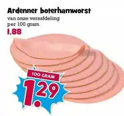 Boon`s Markt Ardenner boterhamworst aanbieding