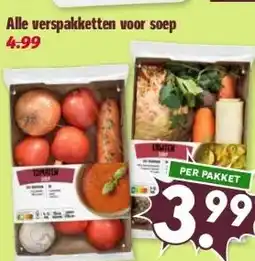 Boon`s Markt Alle verspakketten voor soep aanbieding