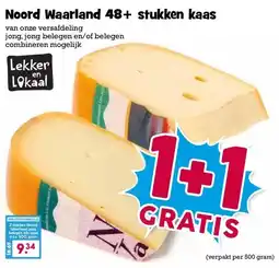 Boon`s Markt Noord Waarland 48+ stukken kaas aanbieding