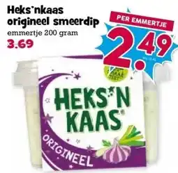 Boon`s Markt Heks'nkaas origineel smeerdip aanbieding
