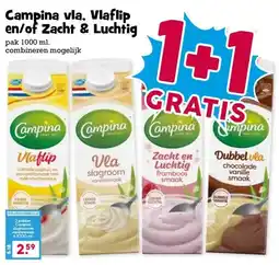 Boon`s Markt Campina vla, Vlaflip en/of Zacht & Luchtig aanbieding