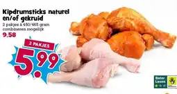 Boon`s Markt Kipdrumsticks naturel en/of gekruid aanbieding