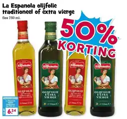 Boon`s Markt La Espanola olijfolie traditioneel of extra vierge aanbieding