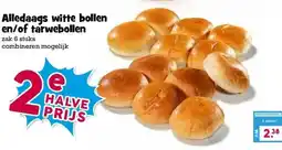 Boon`s Markt Alledaags witte bollen en/of tarwebollen aanbieding