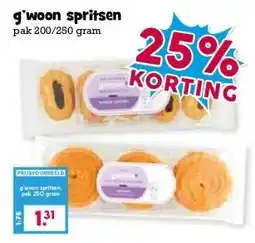 Boon`s Markt g'woon spritsen aanbieding