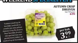 Boon`s Markt AUTUMN CRISP DRUIVEN aanbieding