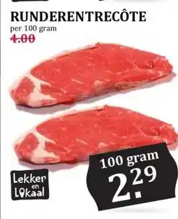 Boon`s Markt RUNDERENTRECÔTE aanbieding