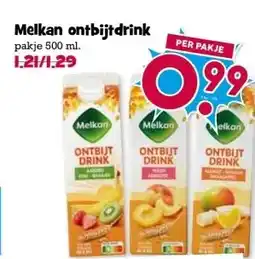 Boon`s Markt Melkan ontbijtdrink aanbieding