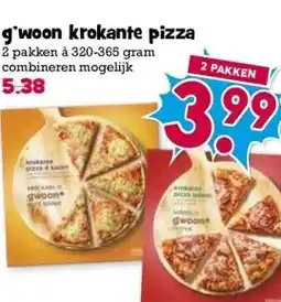 Boon`s Markt g'woon krokante pizza aanbieding