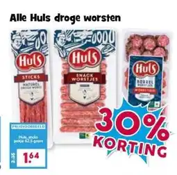 Boon`s Markt Alle Huls droge worsten aanbieding