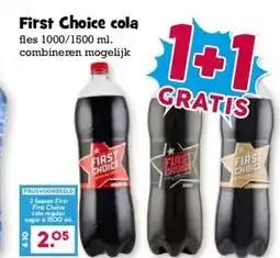 Boon`s Markt First Choice cola aanbieding