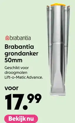 AllesZ Brabantia grondanker 50mm aanbieding