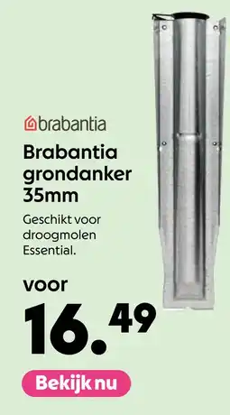 AllesZ brabantia Brabantia grondanker 35mm aanbieding
