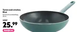 AllesZ Tones wok smokey Blue aanbieding
