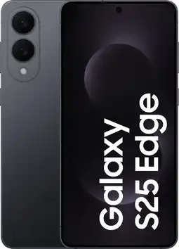 Coolblue Samsung Galaxy S25 Edge 512GB Zwart 5G aanbieding