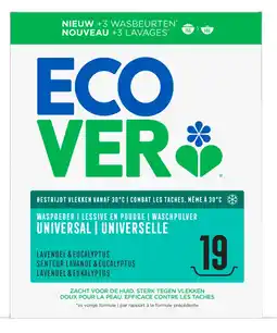 De Online Drogist Ecover Waspoeder Universeel Lavendel & Eucalyptus aanbieding