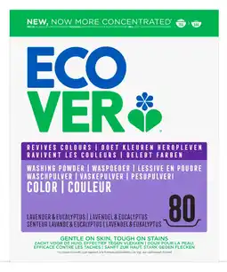 De Online Drogist Ecover Waspoeder Color Lavendel & Eucalyptus aanbieding