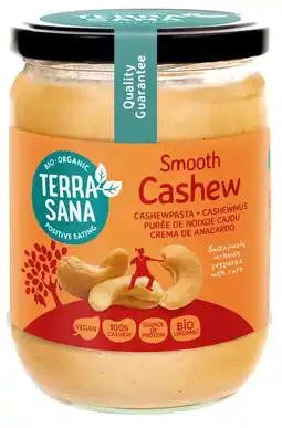 De Online Drogist TerraSana Smooth Cashewpasta aanbieding