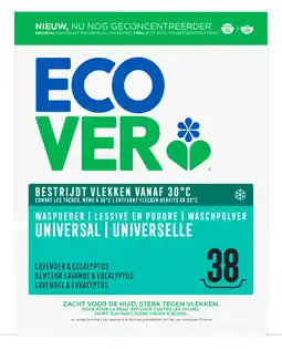 De Online Drogist Ecover Waspoeder Universeel Lavendel & Eucalyptus aanbieding