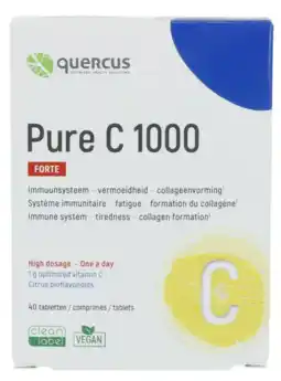 De Online Drogist Quercus Pure C 1000 Tabletten aanbieding