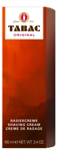 De Online Drogist Tabac Shaving Cream aanbieding
