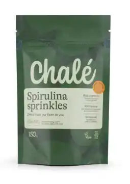 De Online Drogist Chalé Spirulina Sprinkles aanbieding