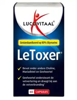 De Online Drogist Lucovitaal Le Toxer Capsules aanbieding