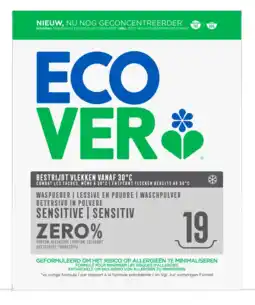 De Online Drogist Ecover Waspoeder Sensitive Zero% aanbieding