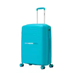 ANWB Blocktravel Anti breuk PP reiskoffer M TSA-slot 63 71L Blauw aanbieding
